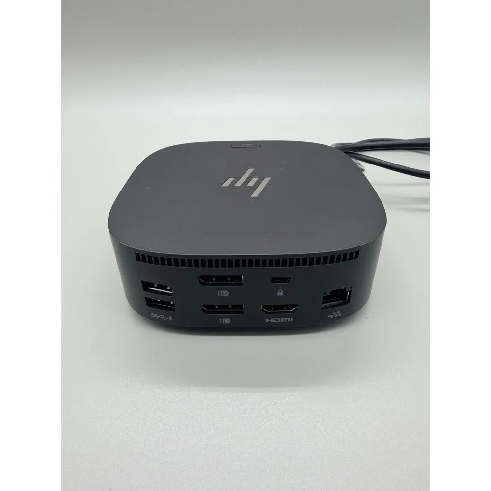 HP USB-C G5 Docking Station 5TW10AA#ABA w/ 120W Power Adapter - Tested